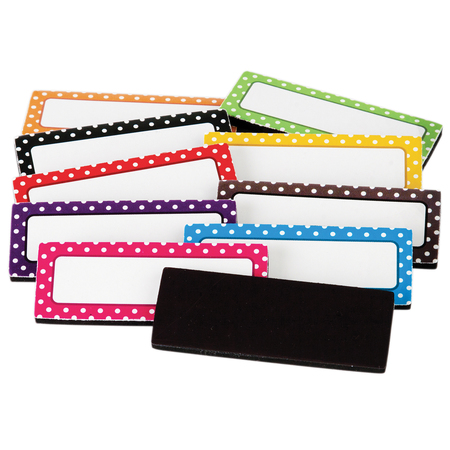 Teacher Created Resouces Polka Dots Magnetic Labels, PK60 20650